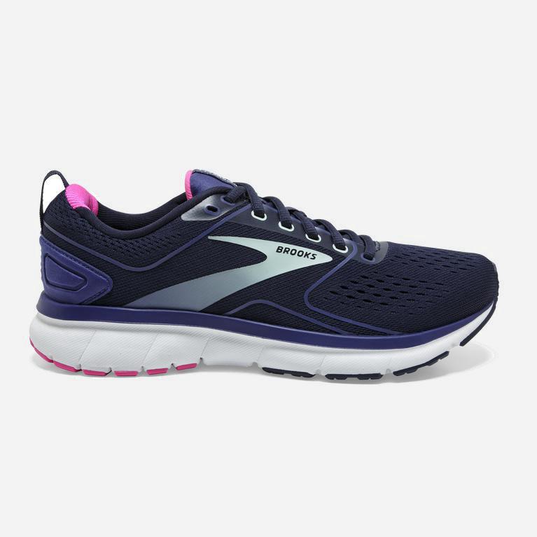 Brooks Transmit 3 Hardloopschoenen voor Dames Donkerblauw Blauw (LJRPK-3180)